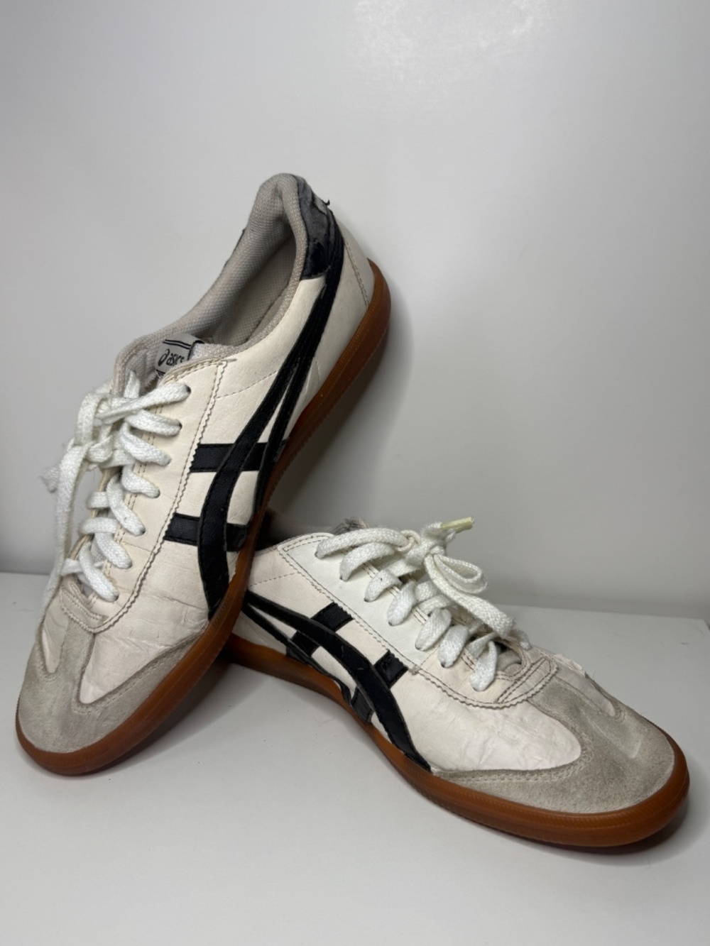 ASICS Onitsuka Tiger Tokuten Black White Sneakers Mens 8.5 Retro Casual Shoes